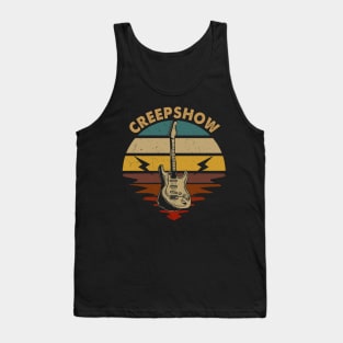 Vintage Guitar Beautiful Name Creepshow Personalized Tank Top